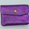 cartera azul morado