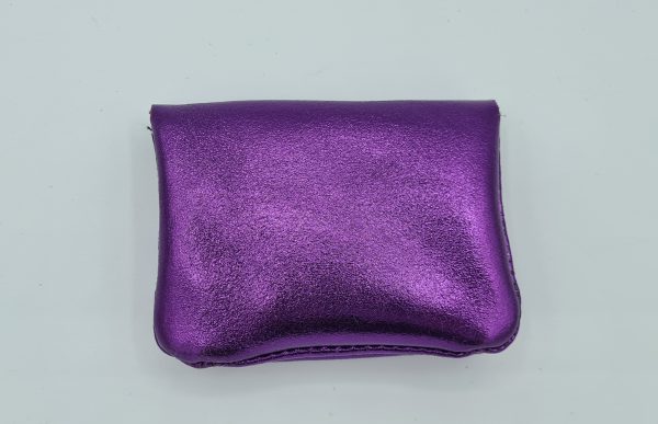 cartera azul morado