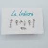 pack piercing plateado