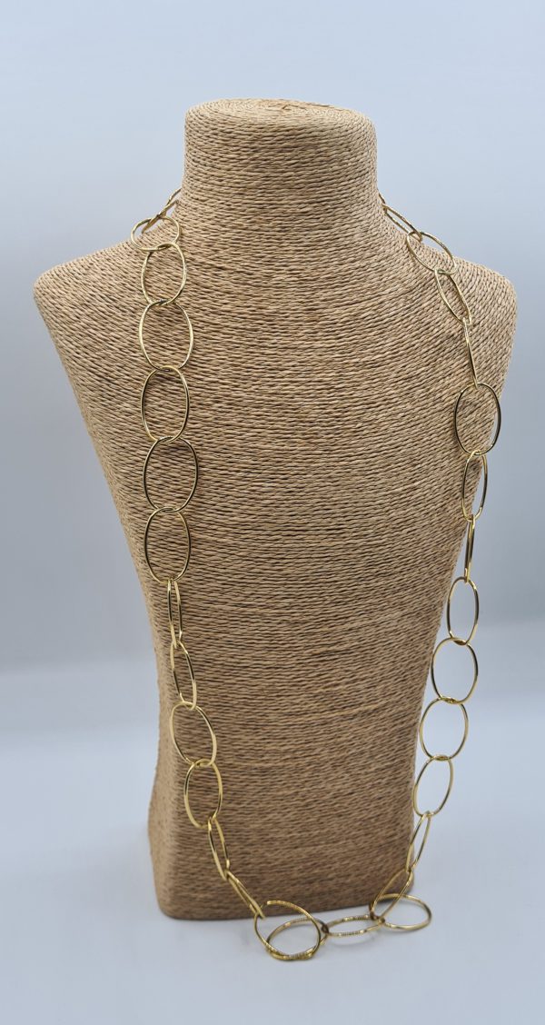 Collar eslabones acero