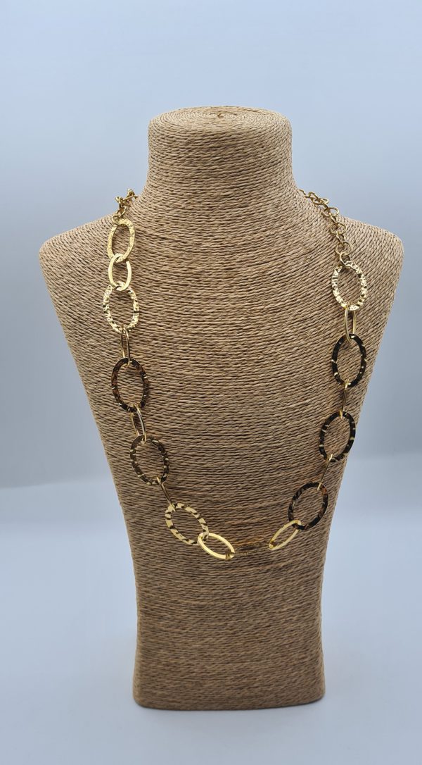 Collar eslabones acero