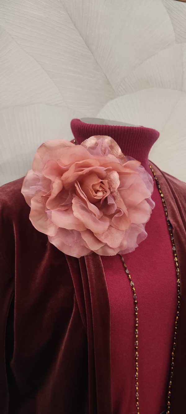 broche flor