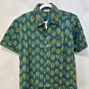 camisa hombre unisex verde