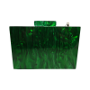 clucth bolso carey verde