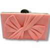 clutch bolso invitada rosa