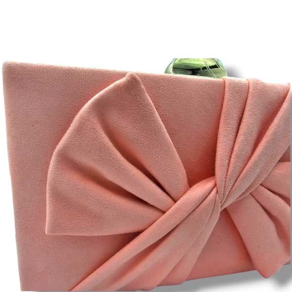 clutch bolso invitada rosa