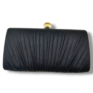 clutch negro invitada