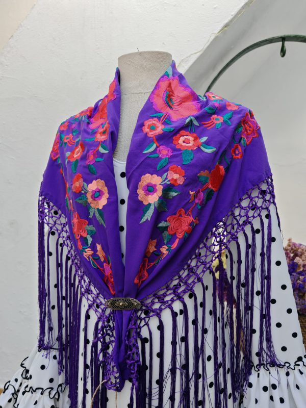 Mantoncillo Purpura Flamenca